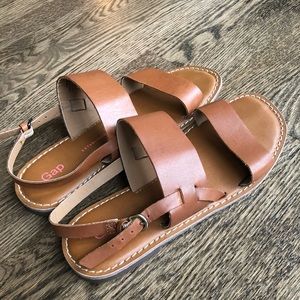 Brown Ankle Strap Sandals
